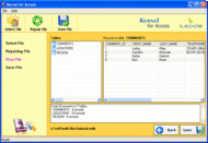 MS Access Recovery screenshot